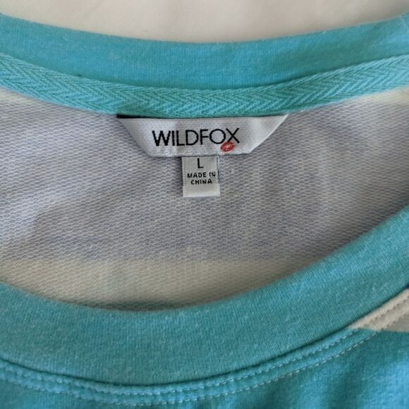 Wildfox Striped Sweater Size Large - Picture 5 of 7